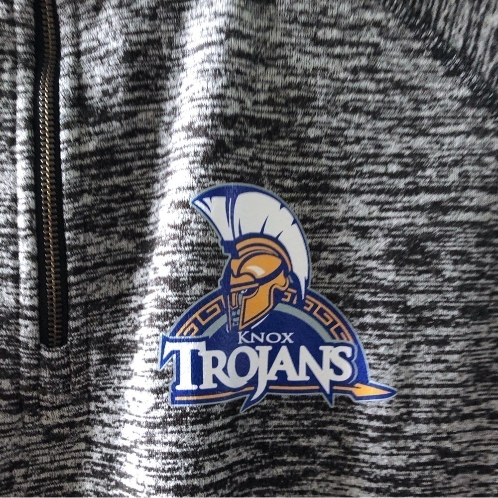 BAW gray heather pull over 1/4 zip fleece in size XL - Picture 4 of 7